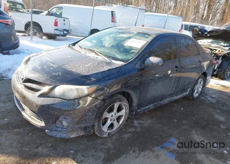 2011 Toyota Corolla S из США, поврежденный, VIN 2T1BU4EE3BC547751